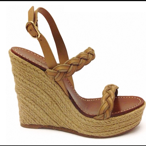Valentino Garavani 'Twist' EspadrilleWedge Sandal Great Color! 9/39